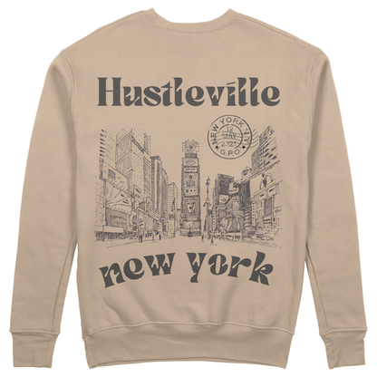 Hustle and Heart Premium Crewneck Sweater