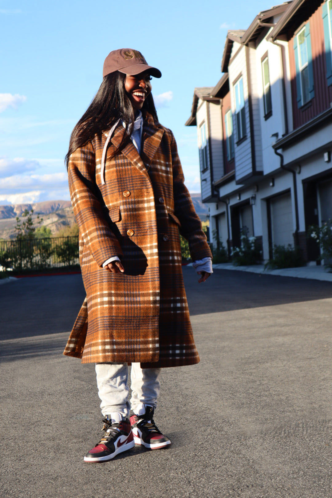 Heritage Check Trench Coat