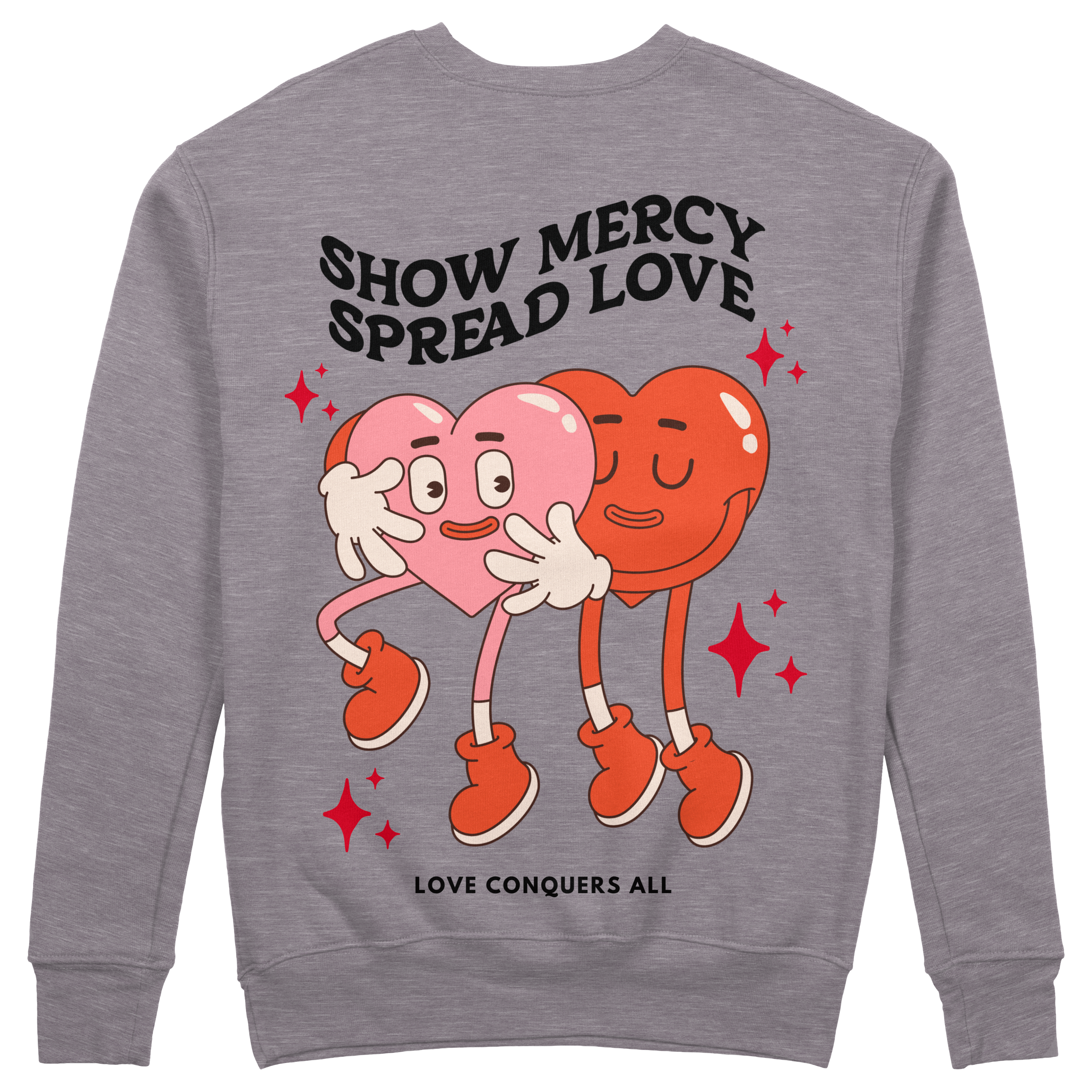 Show Mercy, Spread Love Premium Crewneck Sweater