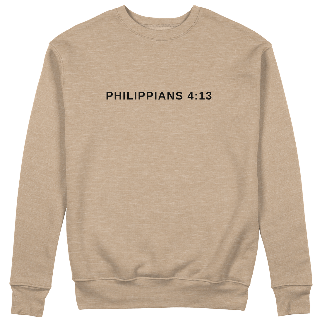 Philippians 4:13 Premium Crewneck Sweater