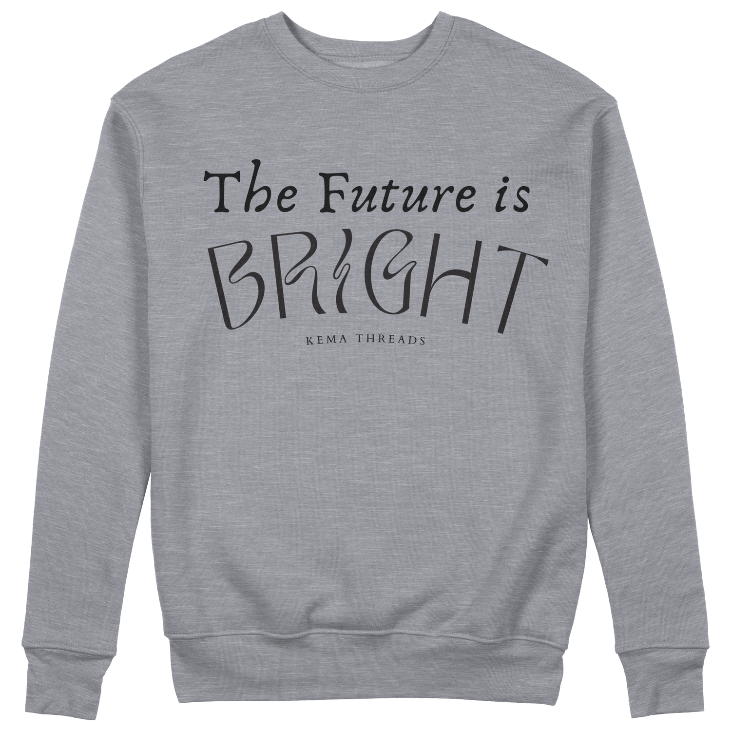 The Future is Bright Premium Crewneck Sweater