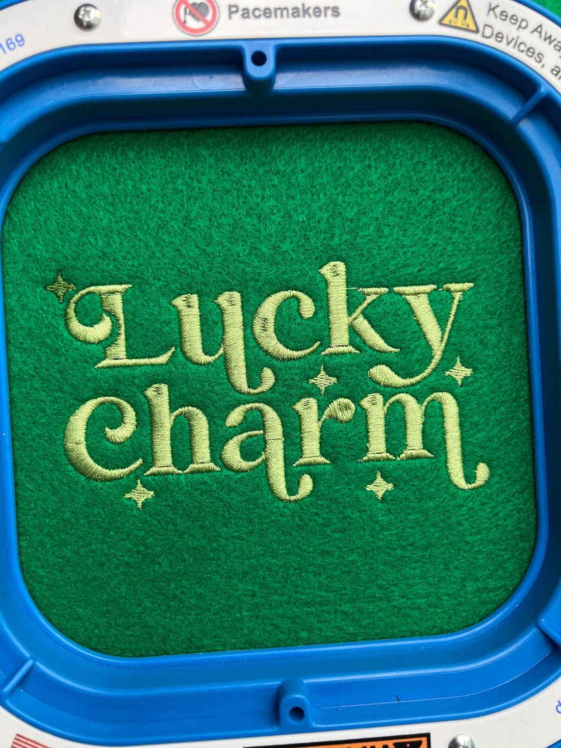 Lucky Charm Embroidery File Pattern | Instant Download