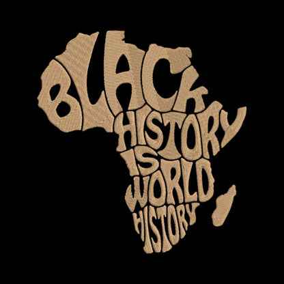 Black History is World History Africa File Pattern | Instant Download